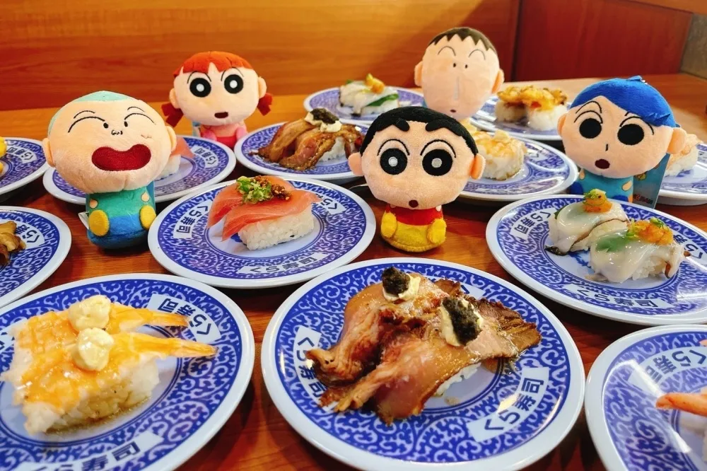 藏壽司台中大遠百店試營運 9 折！限量送蠟筆小新Q版玩偶、三款夏日限定壽司登場