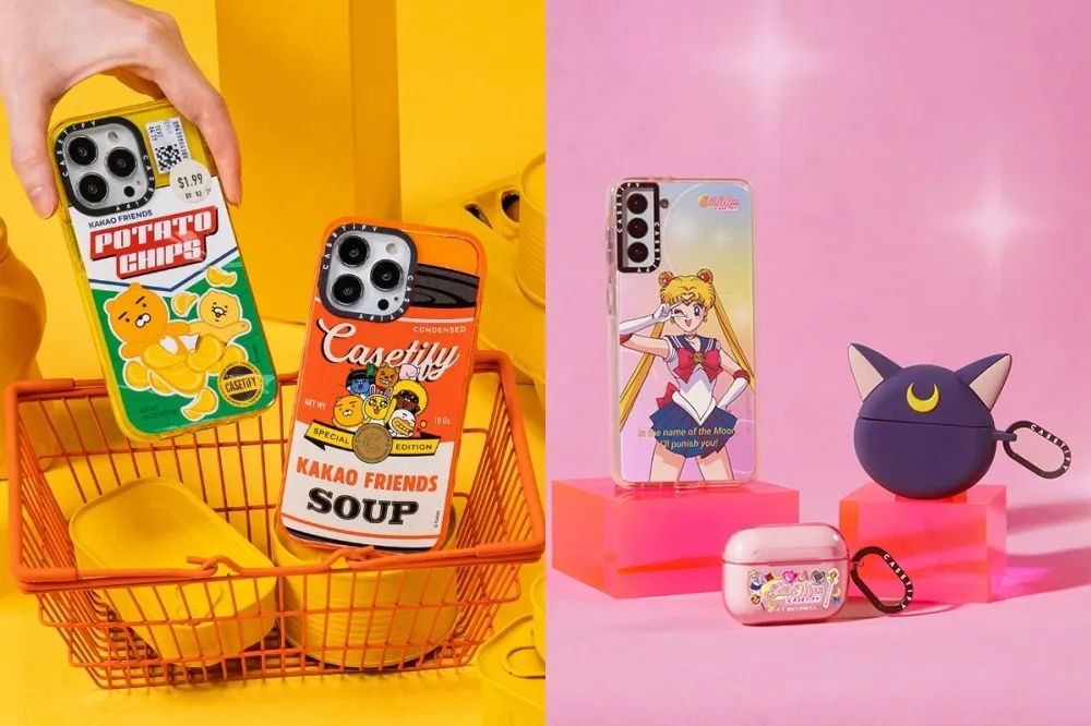 CASETiFY 推《美少女戰士》、KAKAO 聯名周邊！水手月亮絕美現身、復古萊恩手機殼可愛登場
