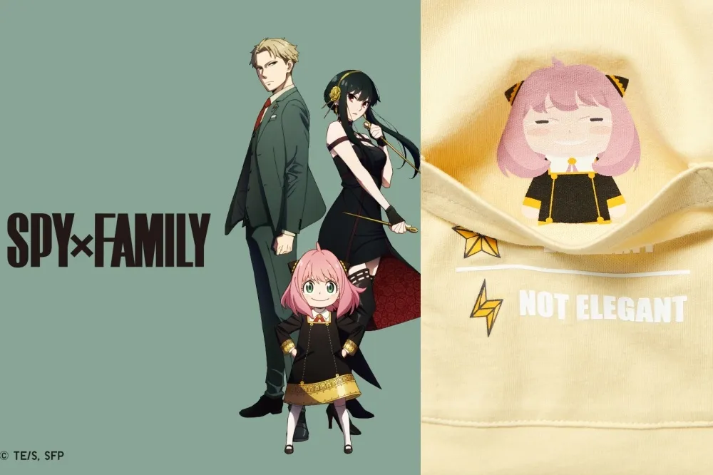 安妮亞喜歡這個！UNIQLO 推出《SPY ╳ FAMILY間諜家家酒》聯名 UT 限量販售