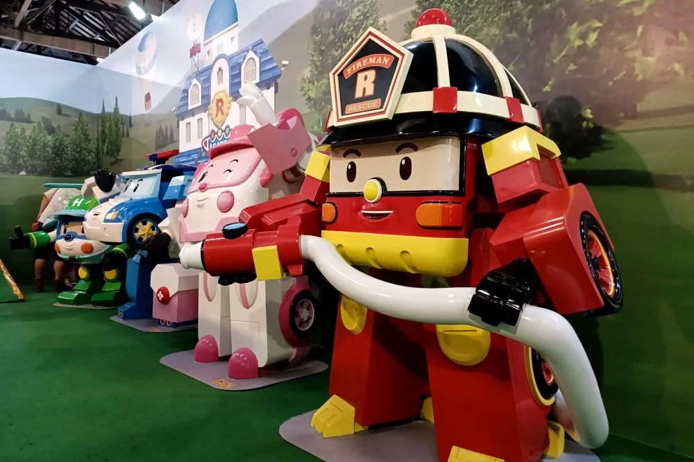 【有片】「救援小英雄波力互動特展」台北站啟動！駕訓中心、滅火救援等多項設施邀親子加入挑戰