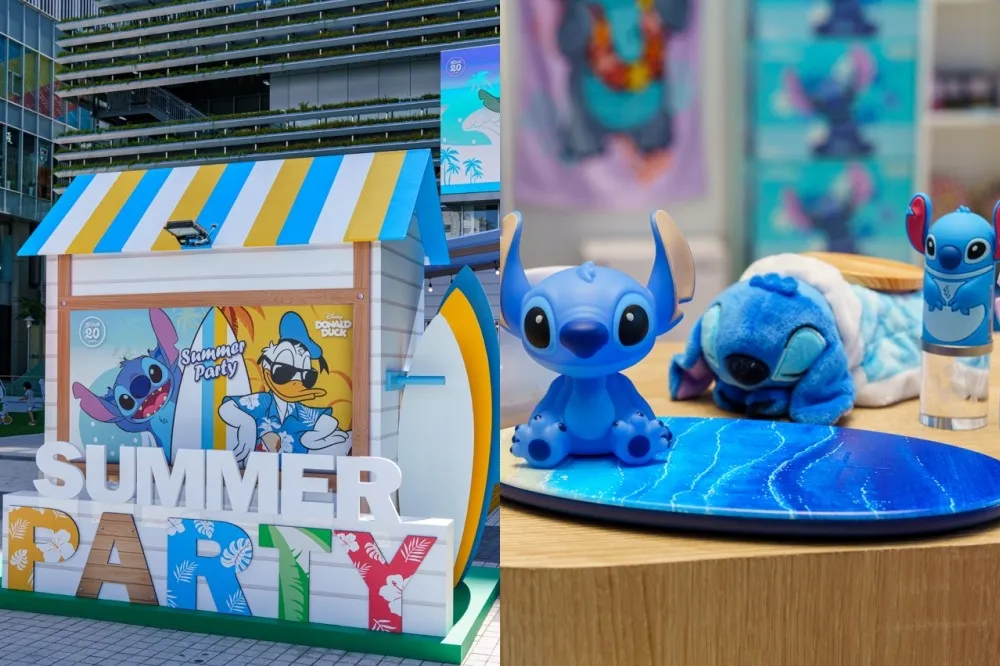 迪士尼「唐老鴨&amp;史迪奇快閃店」登陸台北！夏日海灘屋造景超好拍　限定冰棒、周邊可愛登場