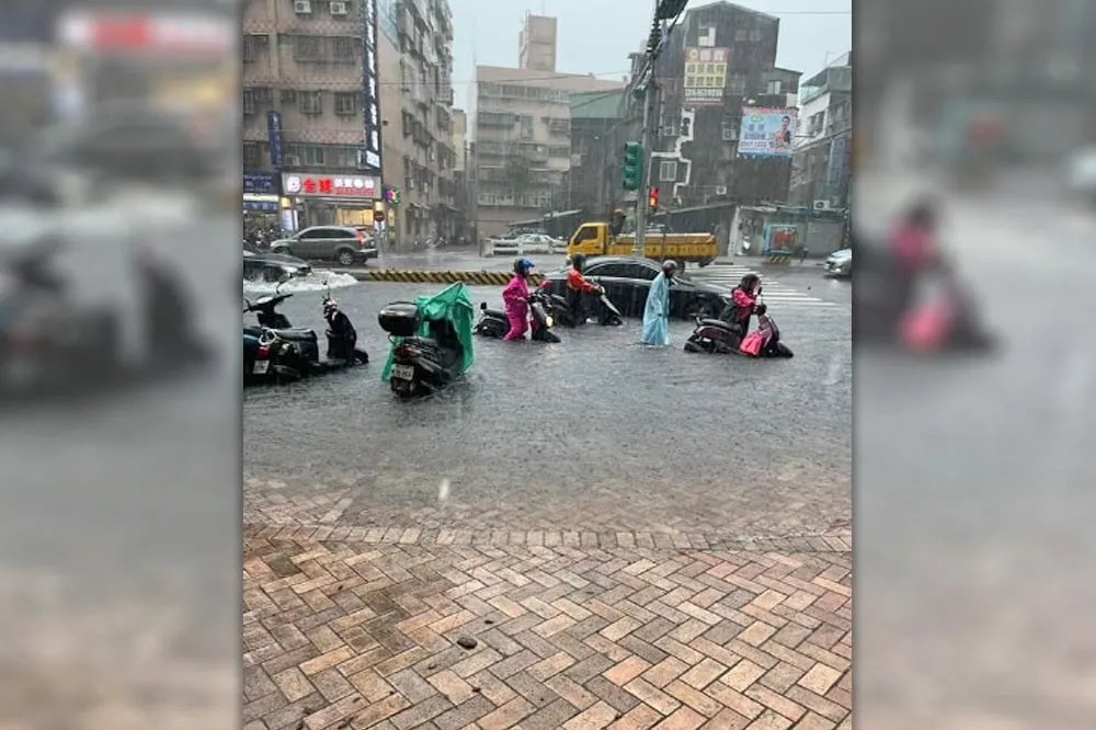 雙北、桃竹大雷雨特報　新北市多區傳淹水災情