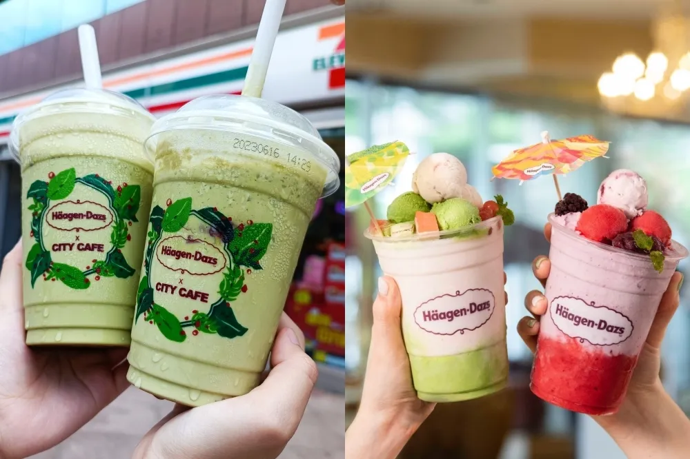 【有片】哈根達斯凍飲買一送一！7-11 獨家販售「抹茶紅豆拿鐵冰沙」限時兩周優惠價