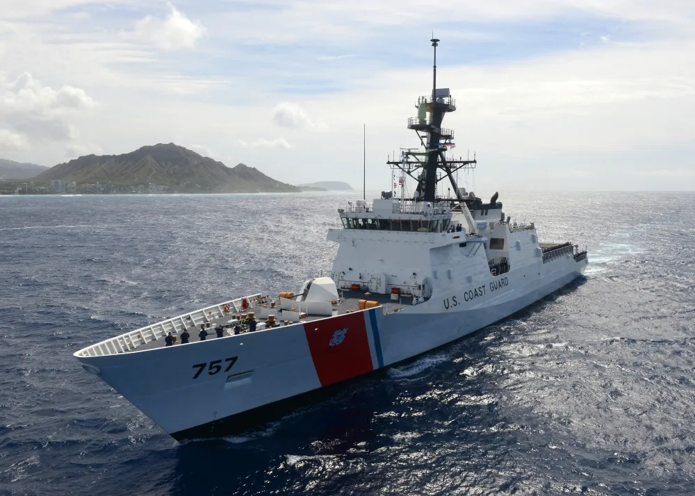 美海岸防衛隊船艦巡弋西太平洋　遏止中國「灰色地帶」行動