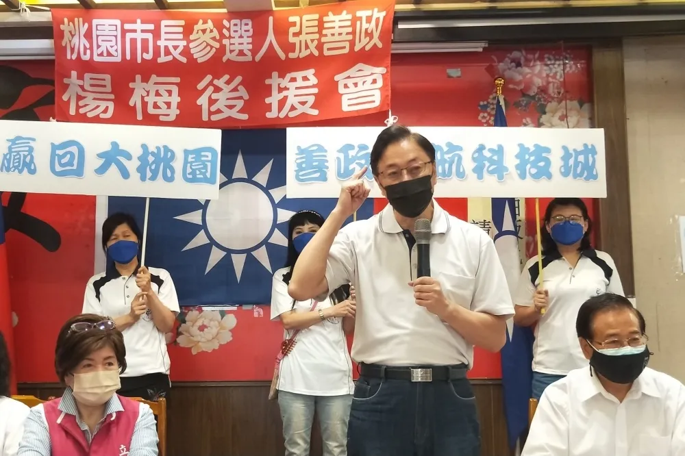 【桃市長最新民調】論文抄襲風波後！張善政支持率31.3%　贏林智堅6.5%