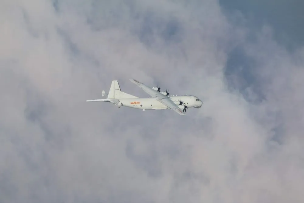 中國軍機本月累計7天　今又派運-8反潛機2度侵台