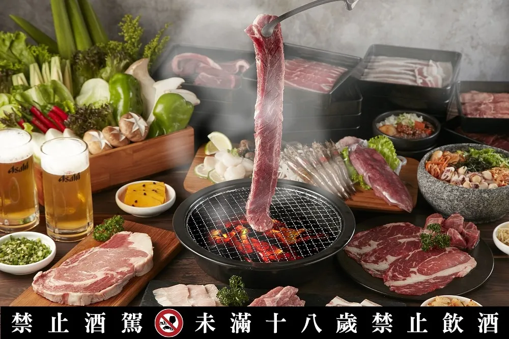 【有片】「肉次方」新菜單！新增 698 元燒肉海鮮吃到飽　7/14 起 88 元吃 A5 和牛