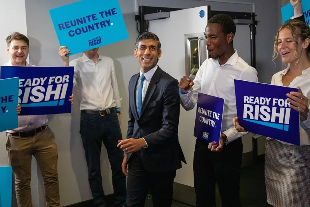 英保守黨黨魁第二輪選舉　蘇納克保持領先