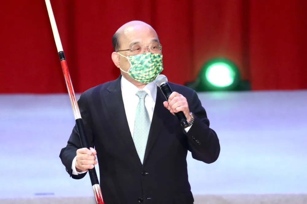 【民進黨全代會】蘇貞昌讚蔡英文領導　狂酸藍營支持度暴跌