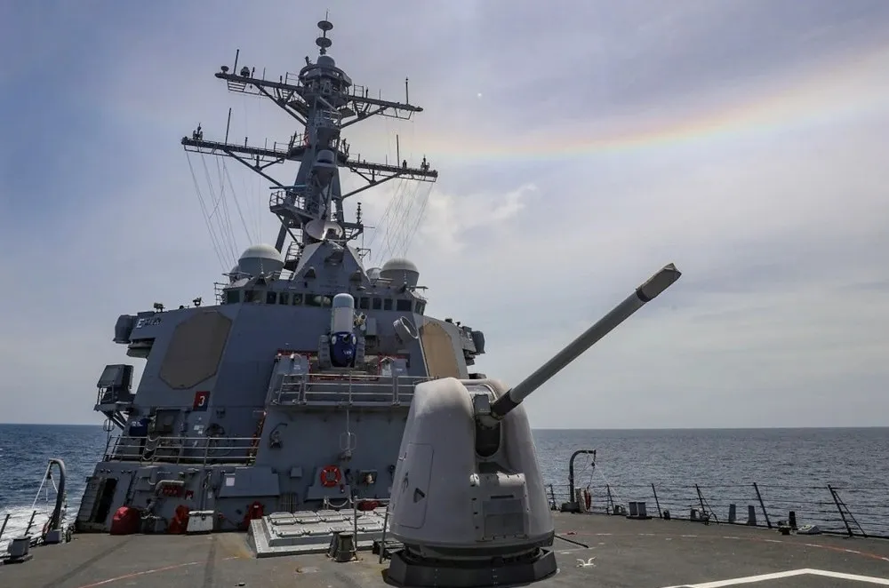 美驅逐艦「班福特號」通過台灣海峽　解放軍跳腳批美製造台海安全風險