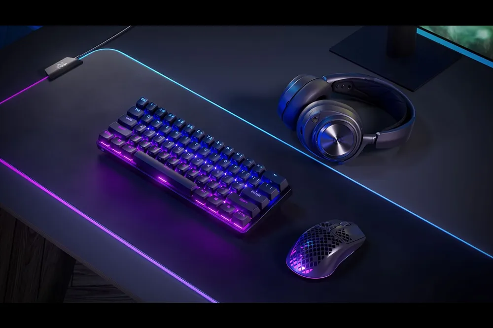 SteelSeries賽睿全新Apex Pro Mini電競鍵盤進化上市 精巧外形具備超強性能　全方位升級大躍進！