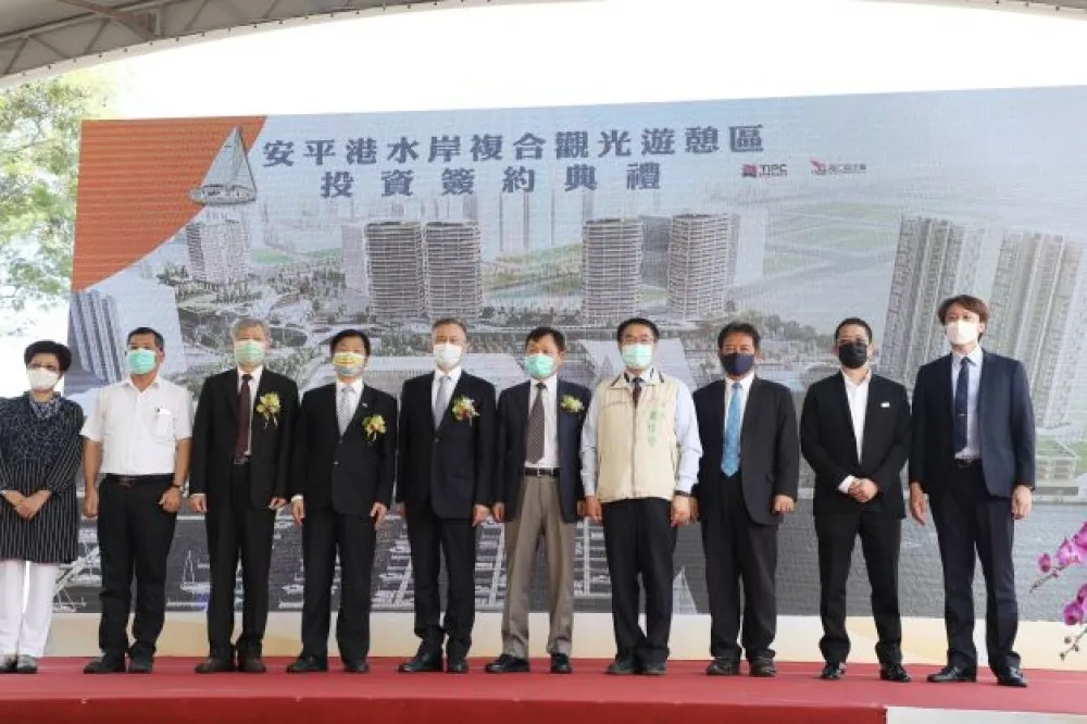 台南打造全臺最大濱海綜合渡假城  黃偉哲期許錢潮人潮淹沒安平