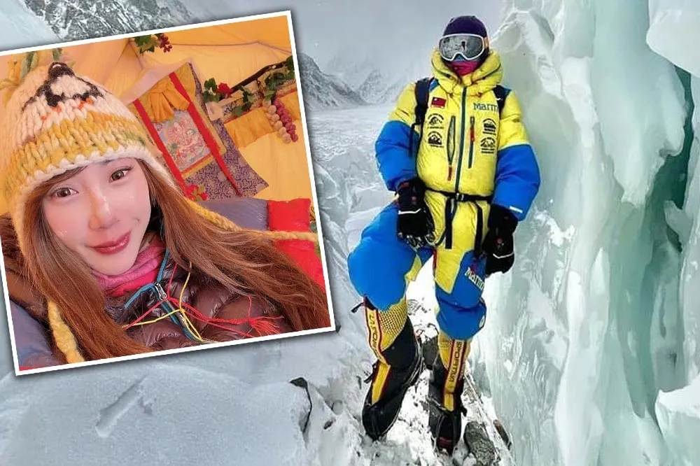 台灣第一人！女登山家曾格爾「無氧攻頂」K2喬戈里峰　創世界攀登史紀錄