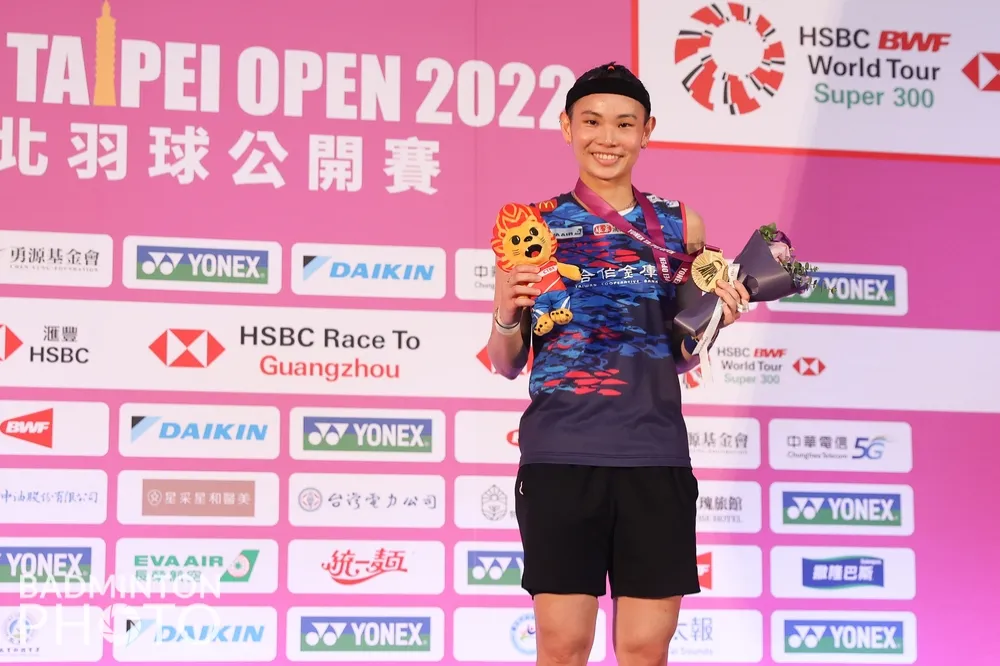 【台北羽球公開賽】成功捍衛主場！戴資穎擊敗日選手　本季第3面金牌到手