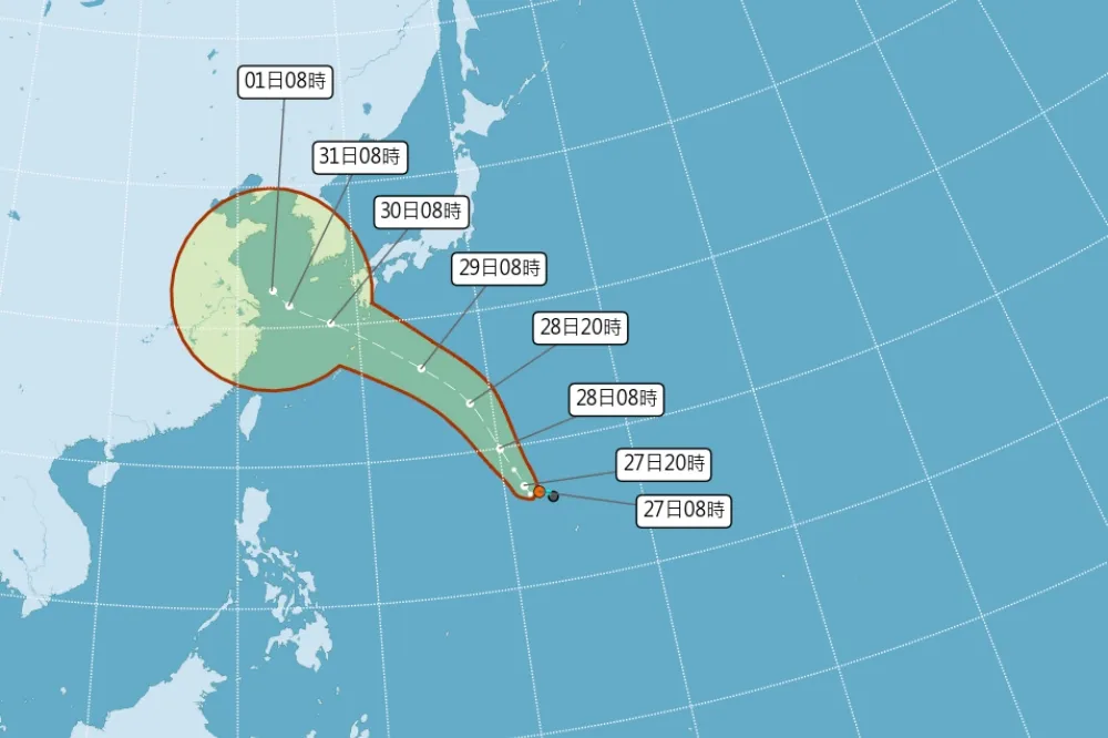 颱風「桑達」最快今生成！　這天起雨變多