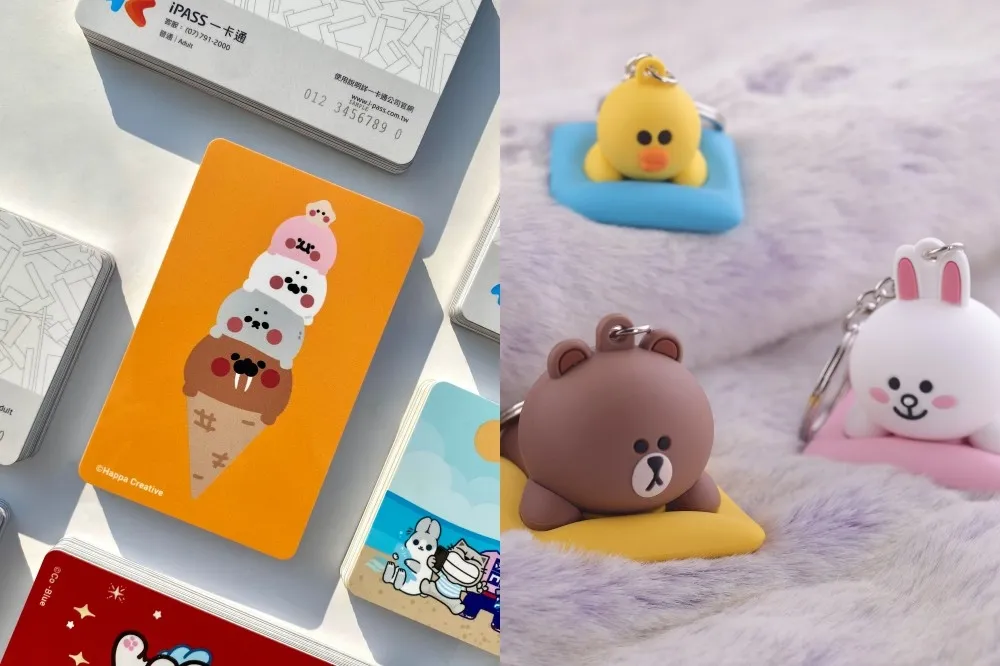 LINE FRIENDS、高雄原創 IP 一卡通來了！立體熊大趴著賣萌　無所事事小海豹化身冰淇淋陪搭車