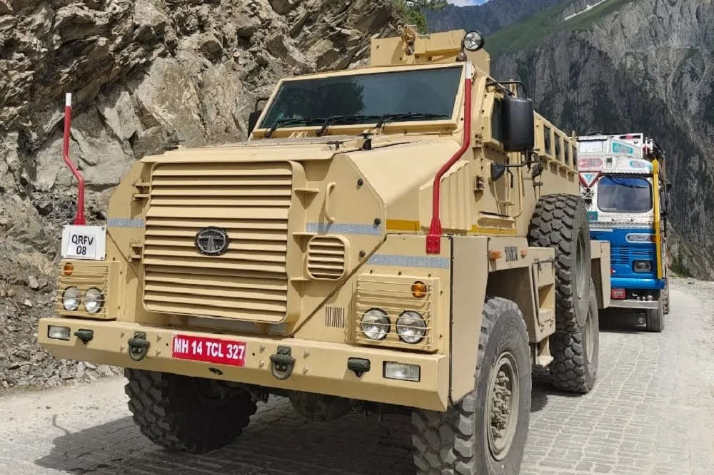印度防雷甲車部署北方山區　強化應對中巴戰力