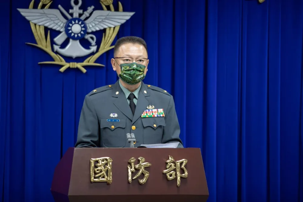 中國軍演區域　國防部：侵入我國領海或鄰接區　危及國際航道