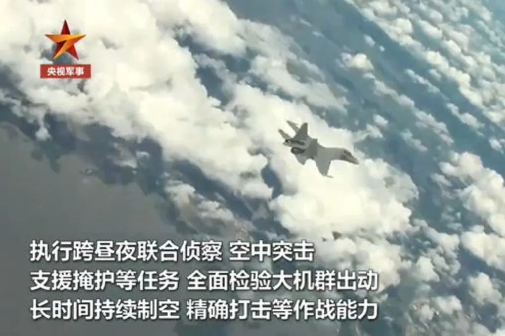 軍演首日解放軍宣稱出動「上百架戰機」　還有新一代空中加油機