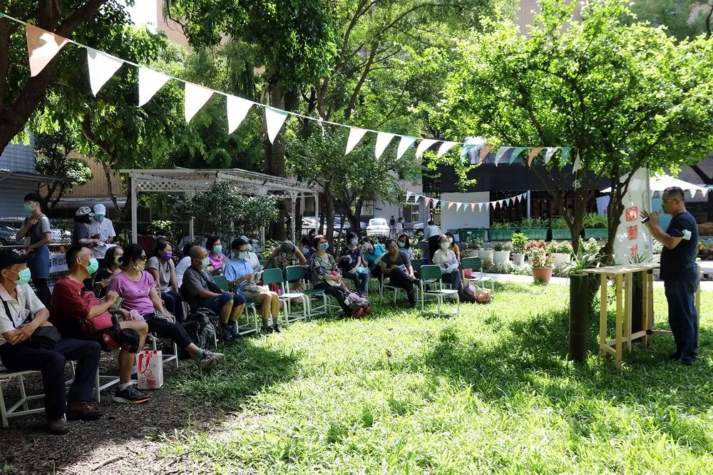 興大園藝療育市集開市　結合公益與植物療育