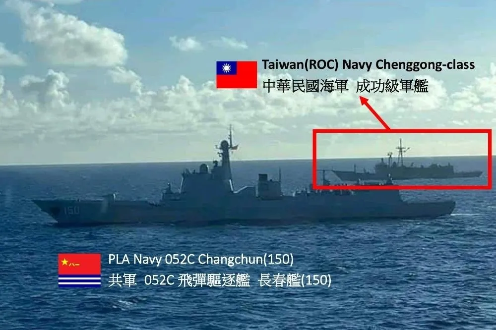 「做好撞擊準備」成功級軍艦對峙中國長春艦　海軍日記曝光