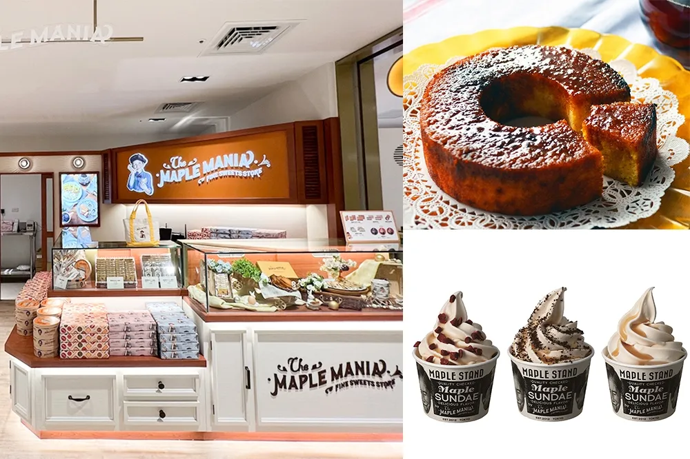 首家「The Maple Mania 楓糖男孩」插旗信義新光！台灣限定「楓糖餅乾」、三種「楓糖聖代」必吃