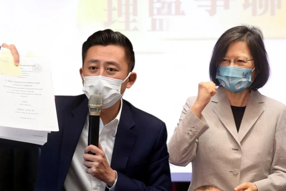 解析蔡英文挺林智堅的戰略