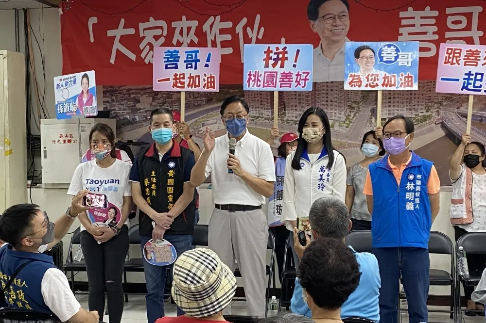 鄭運鵬上陣選桃園市長　張善政：市民不能接受另一個沒誠信的候選人