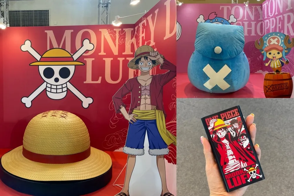 《航海王》快閃店插旗台北！2.5 米巨型魯夫 &amp; 放大版道具必拍　中衛聯名口罩、劇場版周邊限定開賣