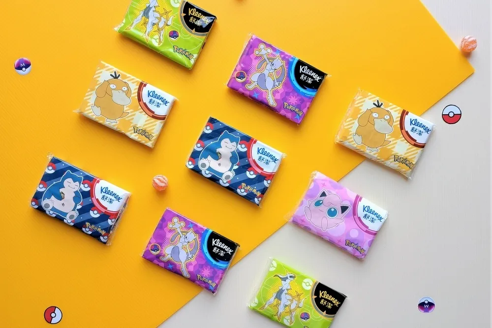 7-11 獨家販售！舒潔再推「寶可夢聯名袖珍包面紙」　隱藏版阿爾宙斯及超夢等 5 大角色現身