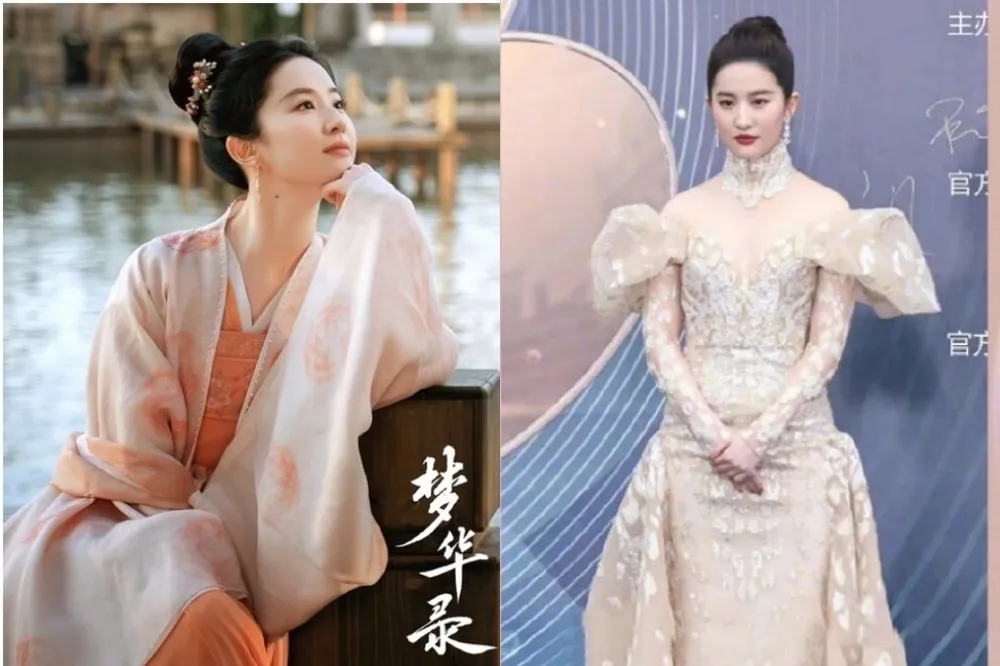 劉亦菲《夢華錄》古裝扮相絕美飄仙氣　紅毯禮服卻遭諷：沒脖子腰洩三層肉