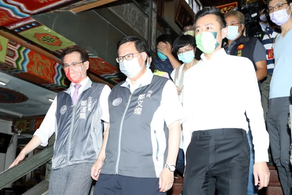 張善政自喻土地公要替桃園除魔　鄭文燦：相信大家明白，誰是過客