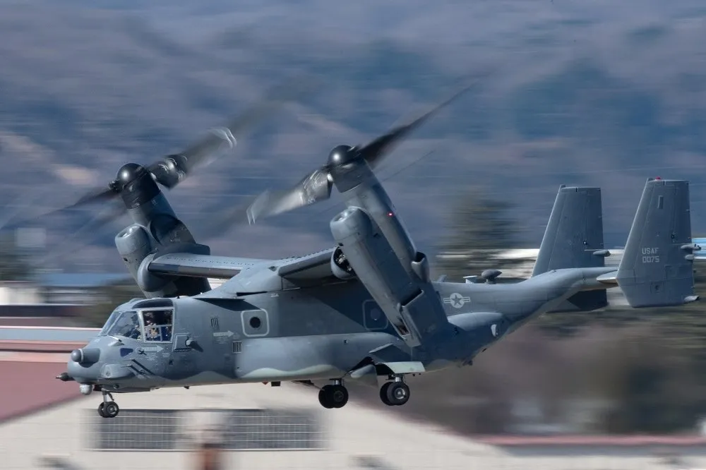 美空軍CV-22「魚鷹」傾斜旋翼機全面停飛　採同系機種的日本也關注