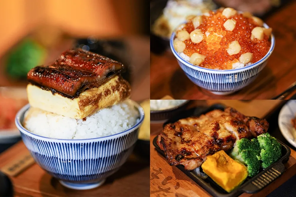【完整菜單片】雙主餐 250 元起！開丼「厚玉子燒鰻丼、鮭魚卵干貝丼」5 家門市搶先開賣