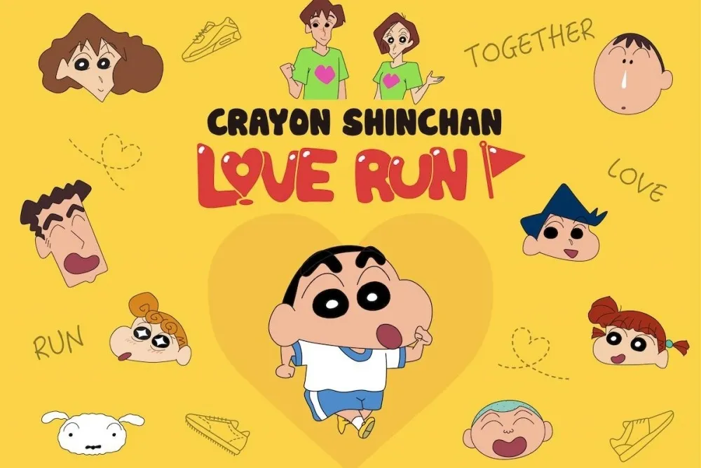 路跑物資包大公開！「蠟筆小新 Love Run」12 月起北、中、南巡迴開跑