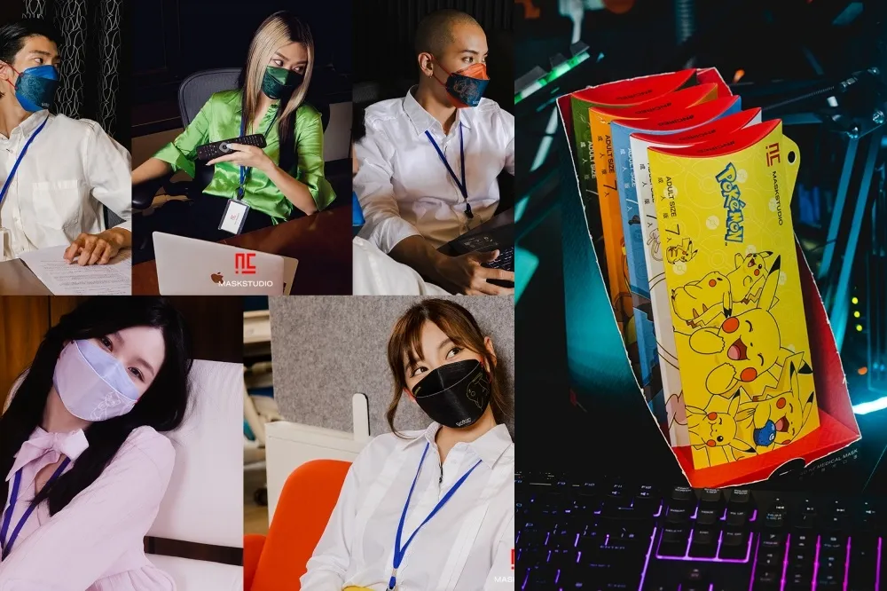 【販售通路】NCI MaskStudio 與寶可夢聯名 4D 口罩帥氣登場　戴口罩買 FLASH COFFEE 享 5 折