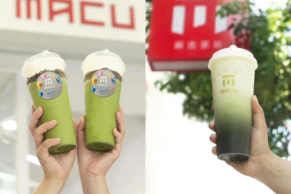 中秋限時買一送一！麻古茶坊 ╳ OREO 聯名手搖飲第二彈「抹茶提拉米蘇2.0」上市