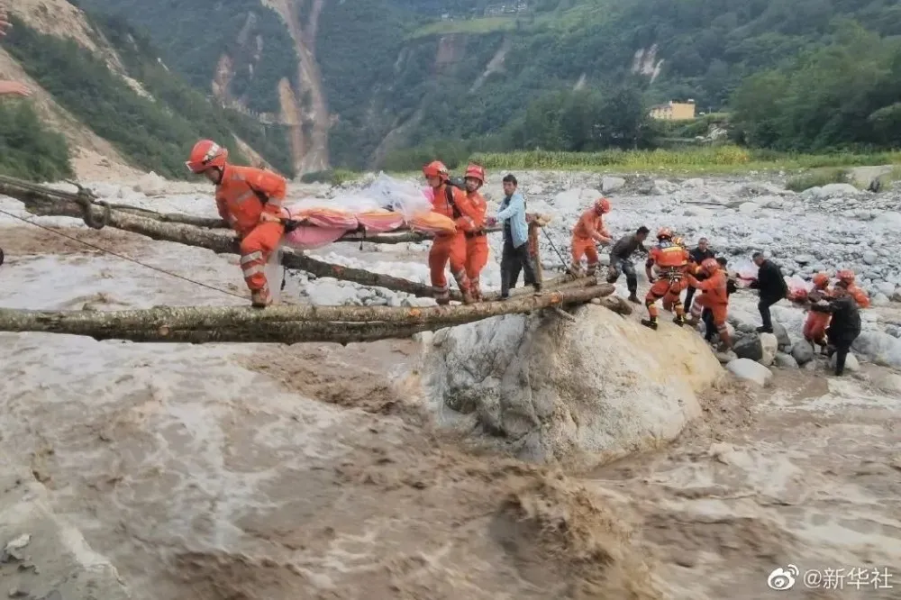 【逃生片】四川強震66死逾200傷　震央為全球海拔高差最大恐釀地質災害