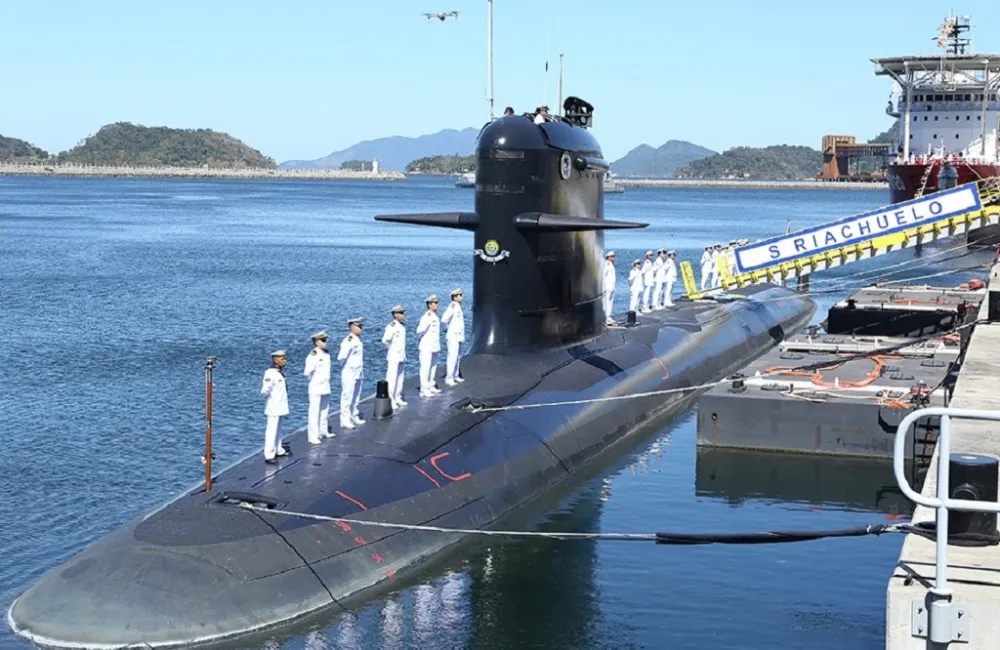 【有片】南美洲最強潛艦　巴西「里亞休洛號」正式成軍服役　