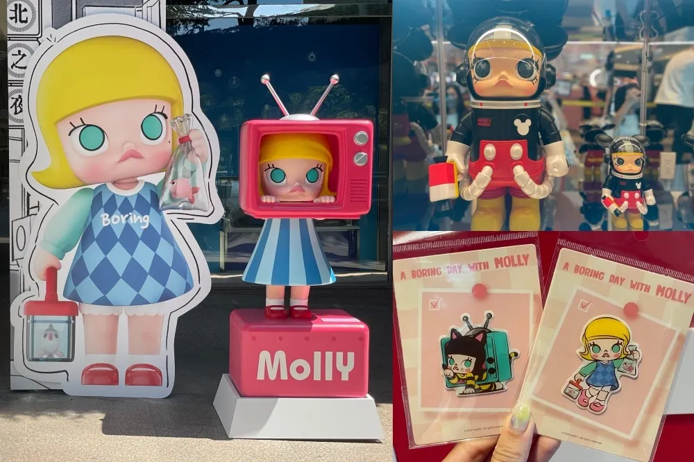 【有片】POP MART 泡泡瑪特台灣首店信義區登場！5 米高「畢奇精靈氣球寶寶」迎賓　公仔攝影棚、百款周邊亮相