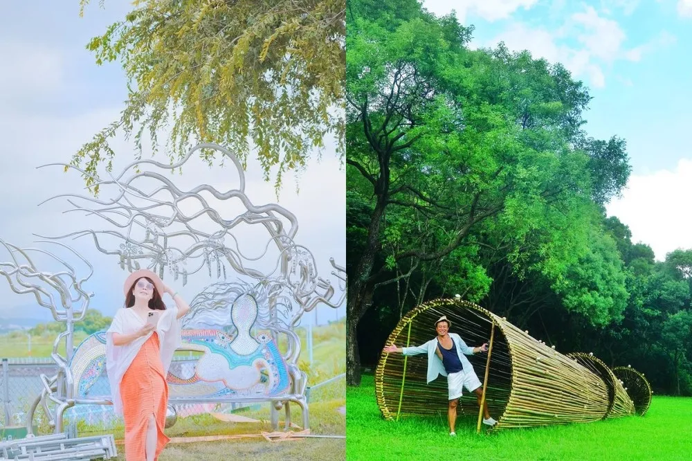 2022 桃園地景藝術節盛大登場！30 件藝術作品展現大溪風貌　火舞秀、原住民表演精彩上演