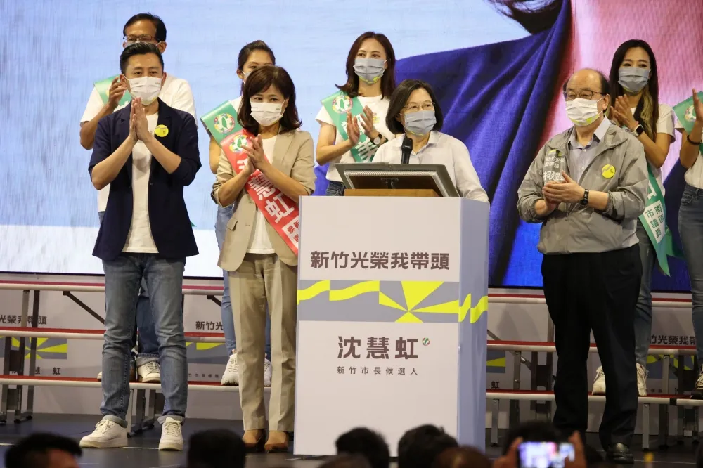 【現場觀察】林智堅復出救沈慧虹選情　鞏綠基本盤卻恐再激反感票