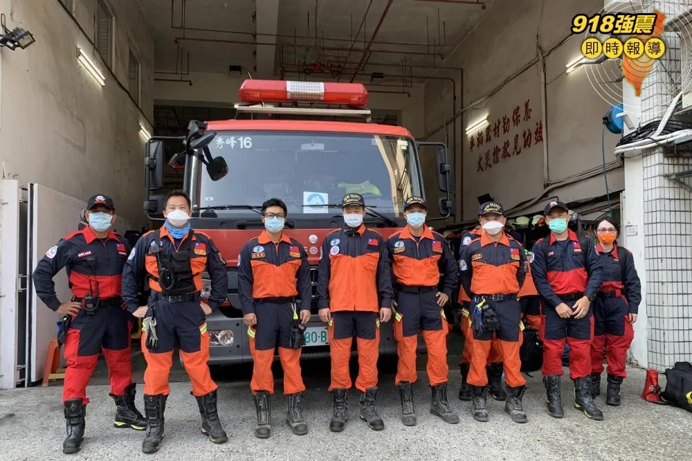 【918強震】地震重創花東、南橫　雙北消防出動、國軍也派遣兵力協助救災