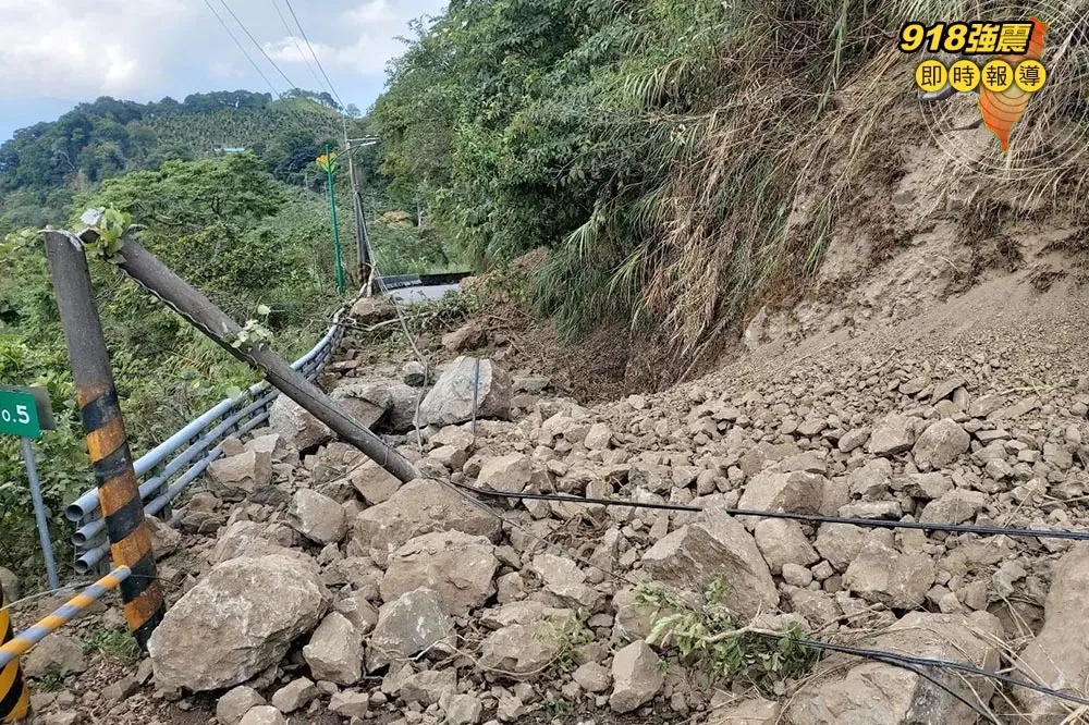 【918強震】花蓮赤科山、六十石山坍方路斷　近700遊客受困山中