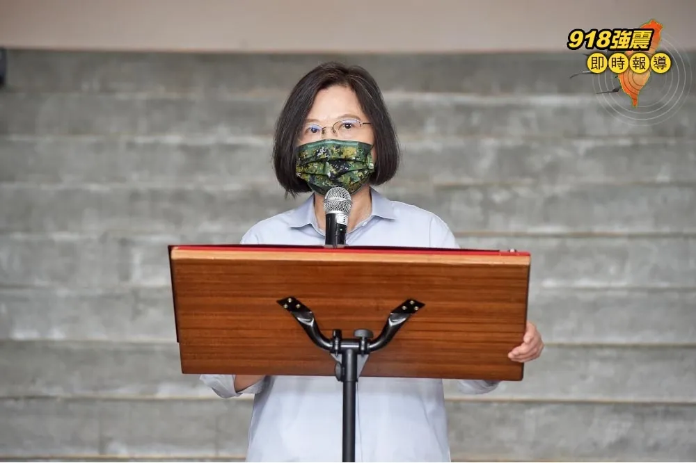 【918強震】南投輔選遇地震災情　蔡英文：中央災防中心已一級開設