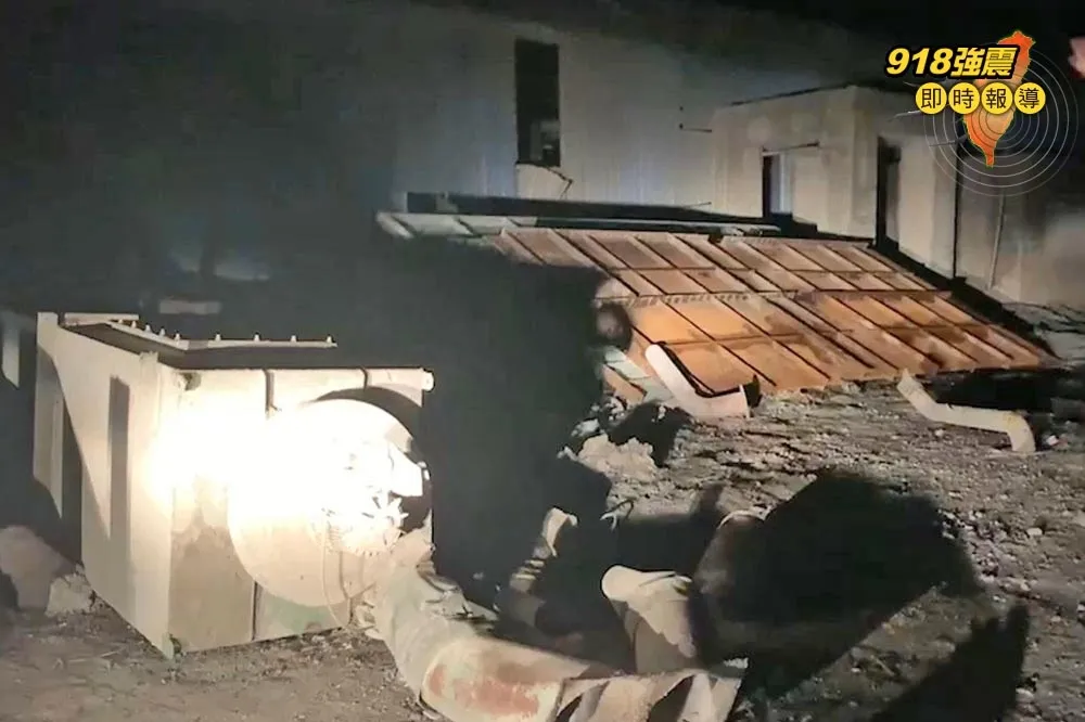 【918強震】花蓮玉里地震遭重創　水泥廠1工人遭機具掉落重壓身亡