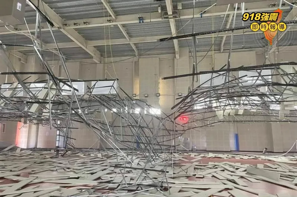 【918強震】桃園豆腐渣天花板崩落挨轟　鄭文燦晚間致歉：我責無旁貸