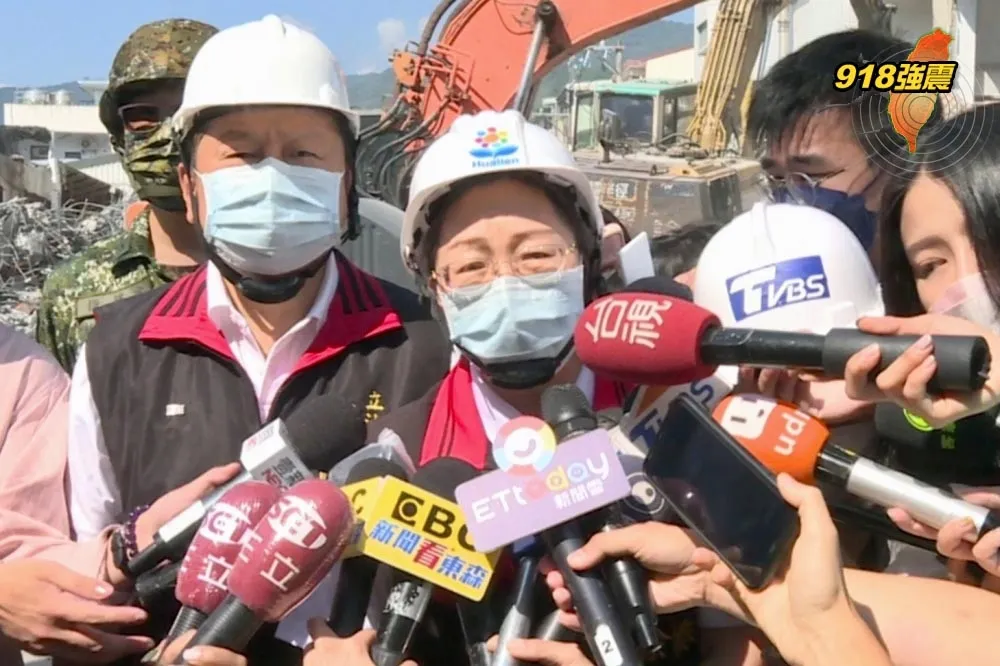 【918強震】花蓮玉里樓塌、橋斷滿目瘡痍　徐榛蔚：盡快恢復市容