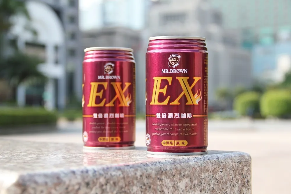 金車「伯朗EX雙倍濃烈咖啡」 強勁登場