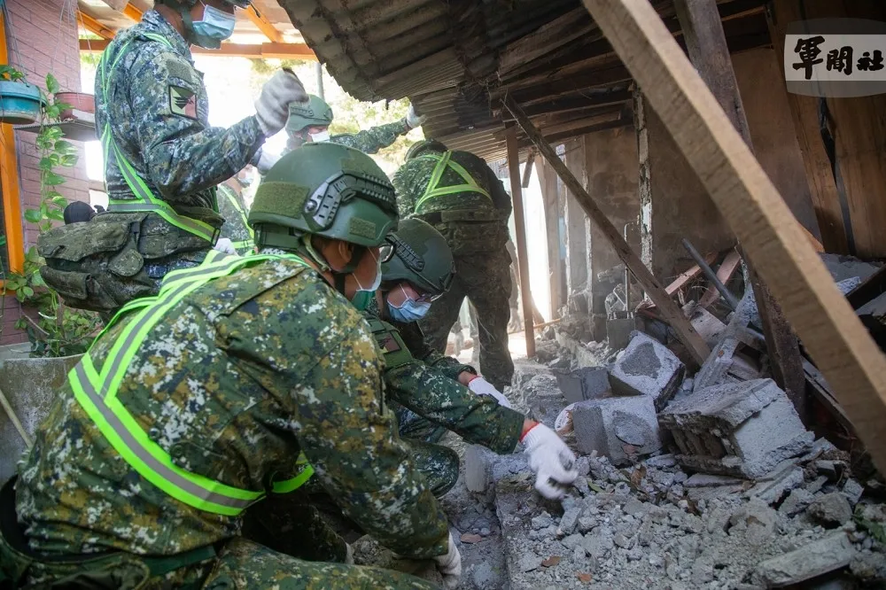 【918強震】國軍派兵力、救災機具赴災區　協助災後重建復原　